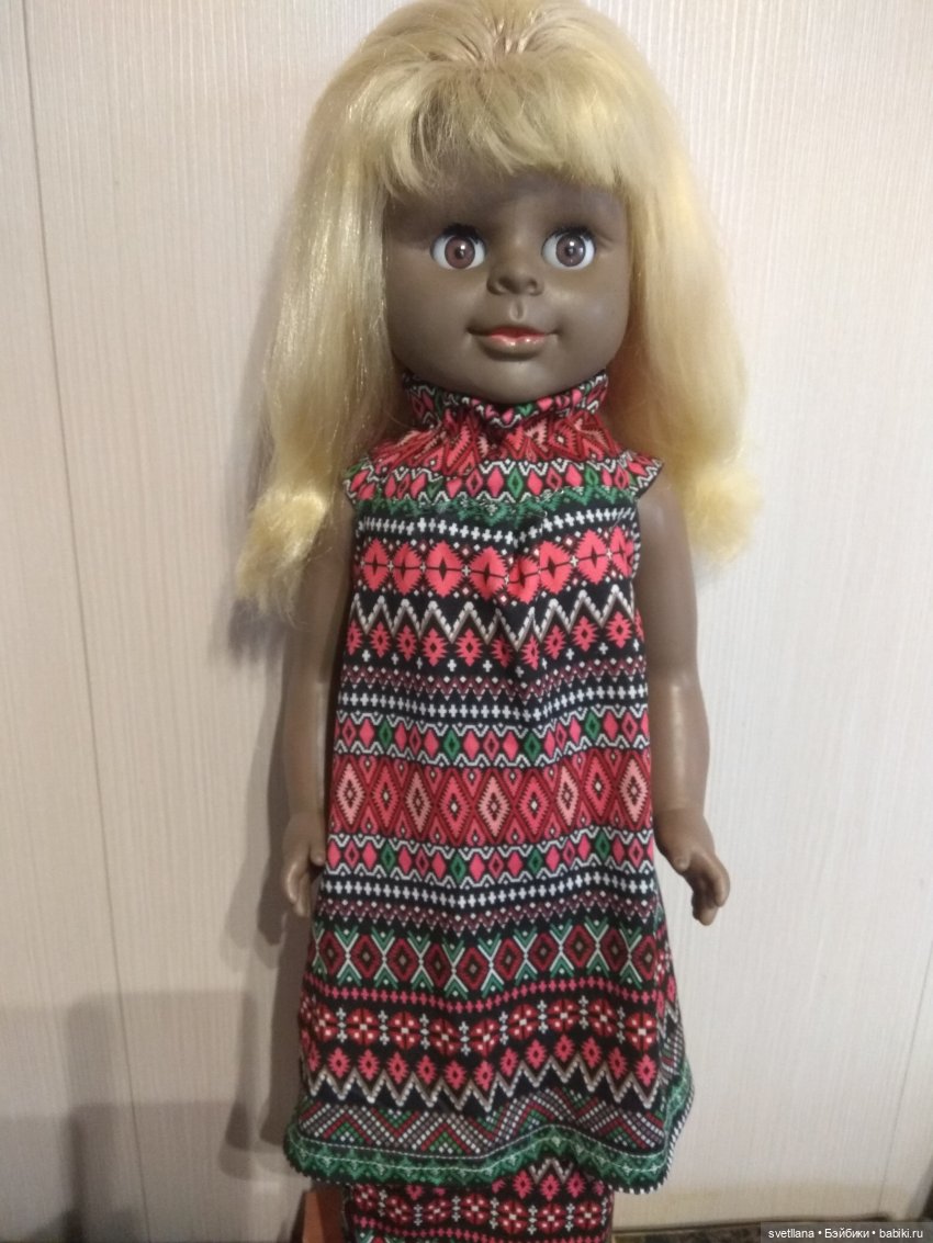 Почерневшая кукла ГДР 1 Провожу эксперимент