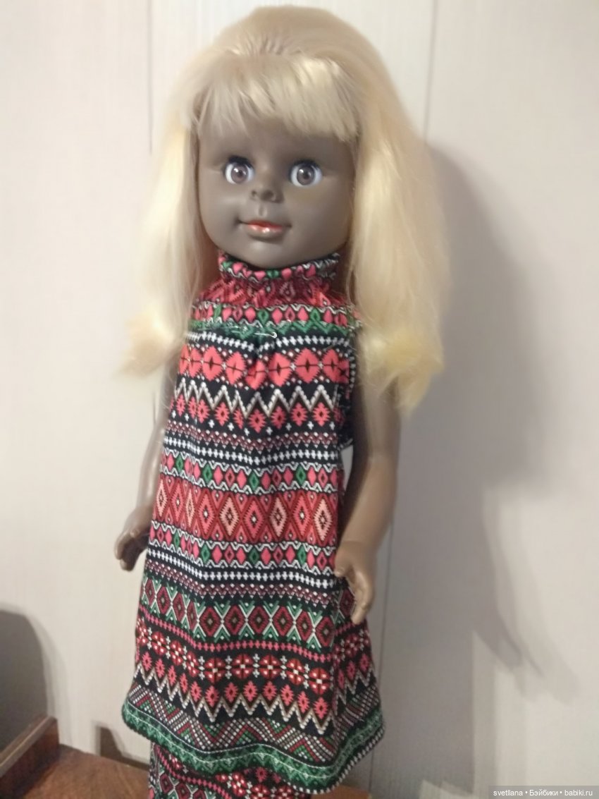 Почерневшая кукла ГДР 1 Провожу эксперимент