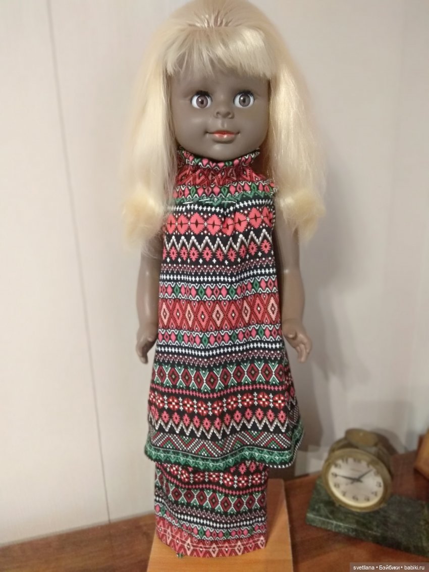 Почерневшая кукла ГДР 1 Провожу эксперимент