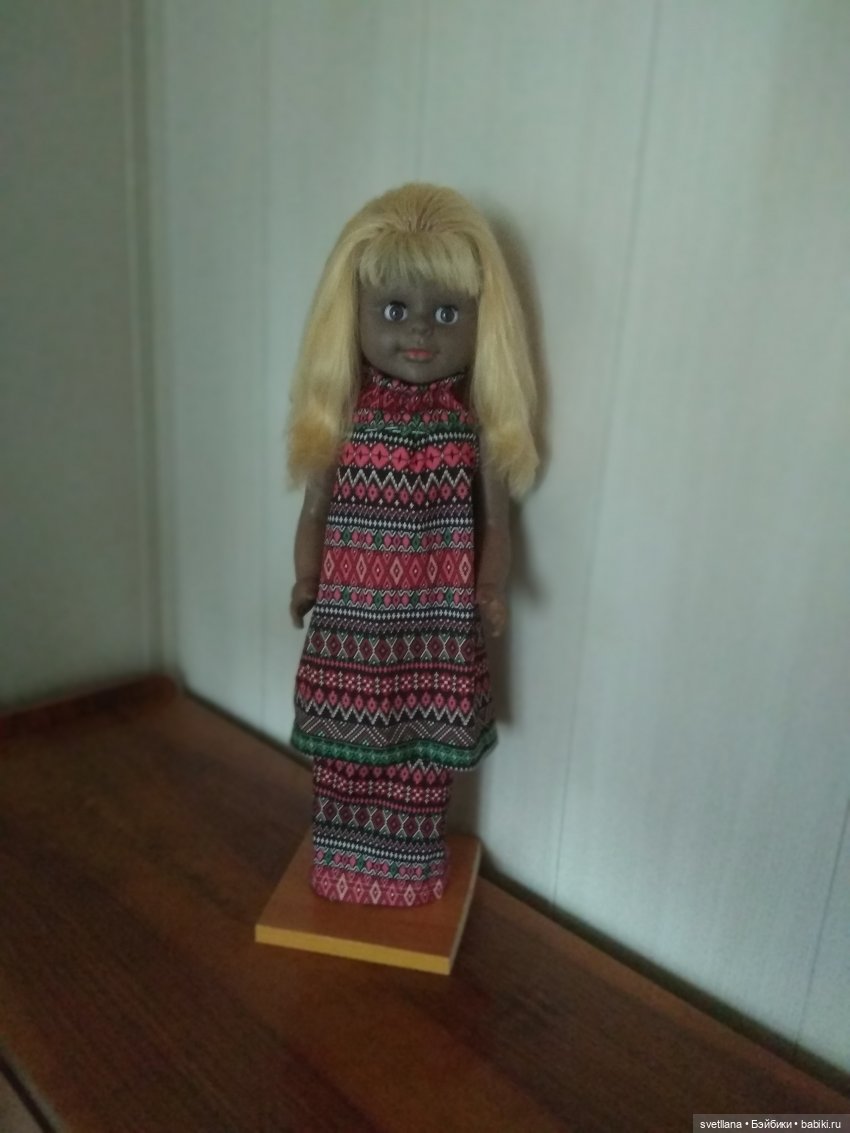 Почерневшая кукла ГДР 1 Провожу эксперимент