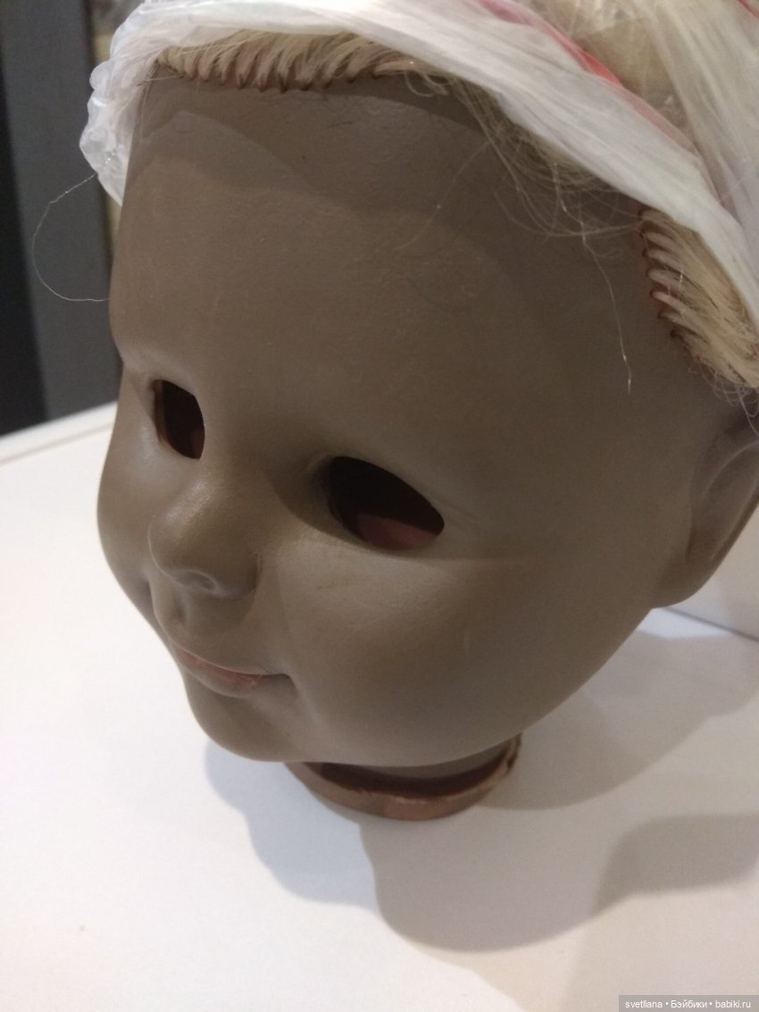 Почерневшая кукла ГДР 1 Провожу эксперимент (фото 4)