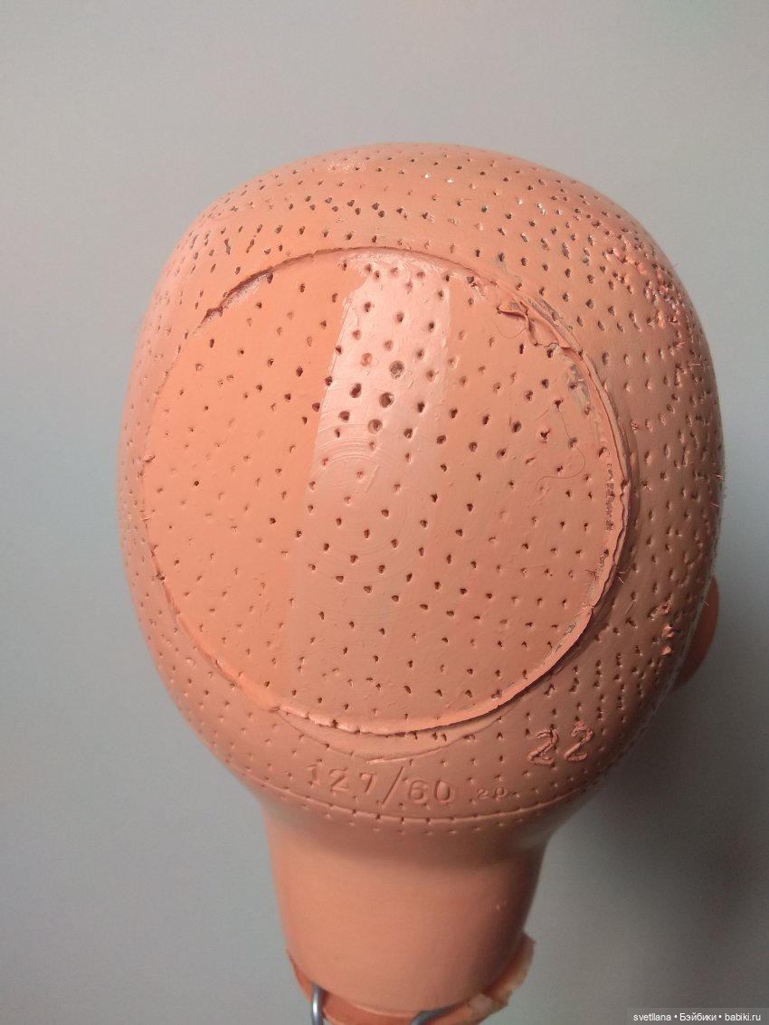 Почерневшая кукла ГДР стала хиппи. Продолжаю эксперимент (фото 3)