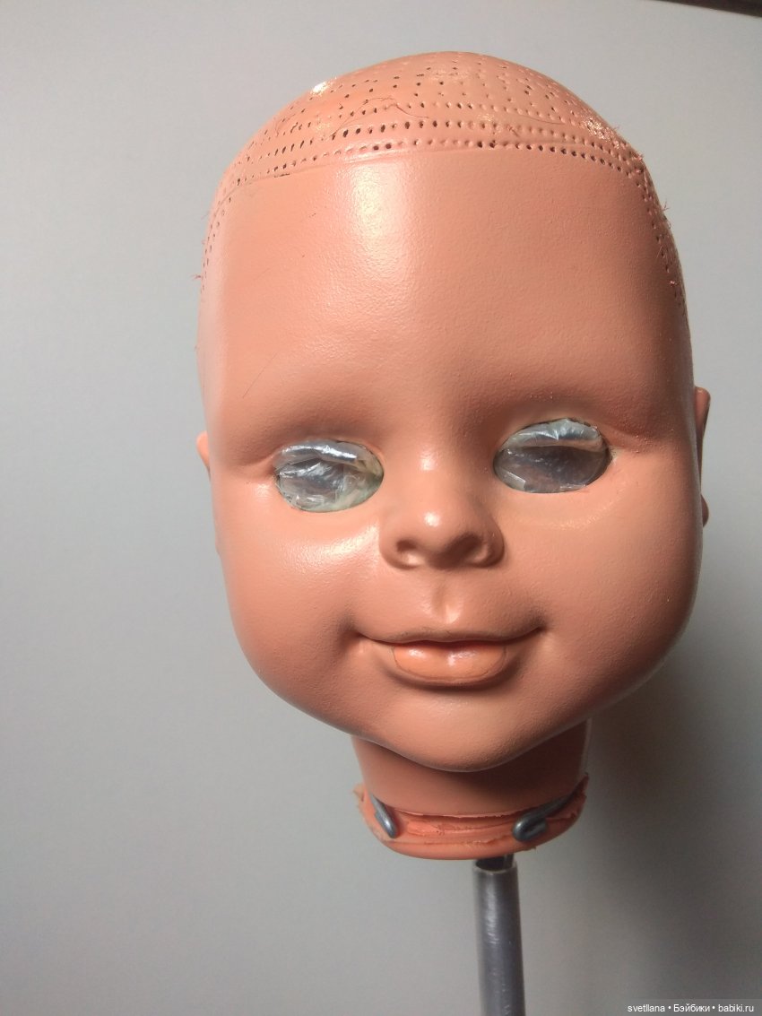 Почерневшая кукла ГДР стала хиппи. Продолжаю эксперимент (фото 2)