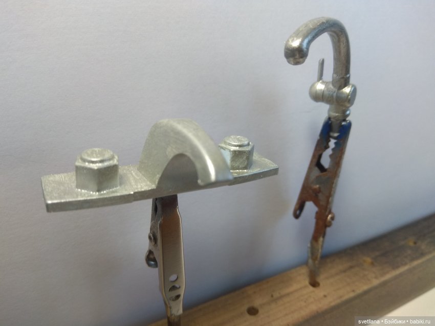 Кухня в кукольный ДОМ — Кукольная мебель своими руками: МК (фото 9)