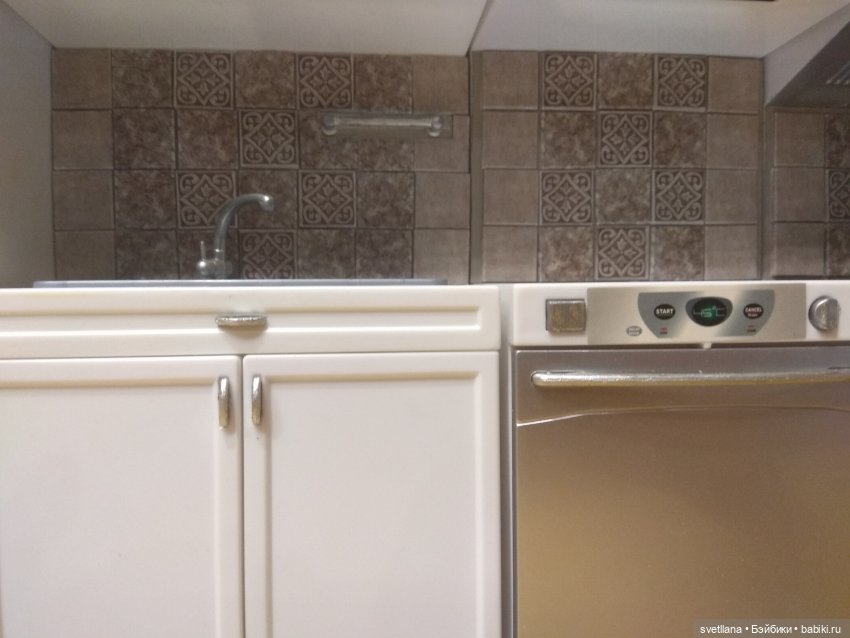 Кухня в кукольный ДОМ — Кукольная мебель своими руками: МК