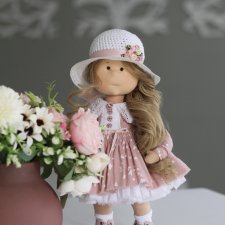 Прелестница интерьерная текстильная кукла