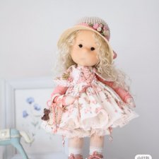 Сашенька кукла из ткани