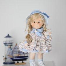 Морская история ! Соня интерьерная текстильная кукла