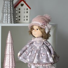 Мишель интерьерная текстильная кукла