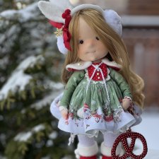 Зимняя зайка