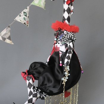 Арлекин , фантазии на тему жирафов