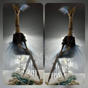 Жирафы , мои фантазии .