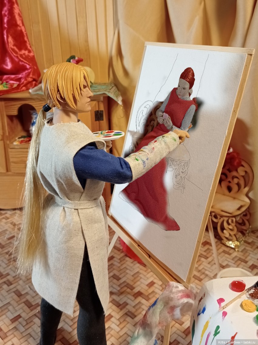 Крис, он же Финн, старший брат Мойры, воин, кузнец, художник (фото 9)