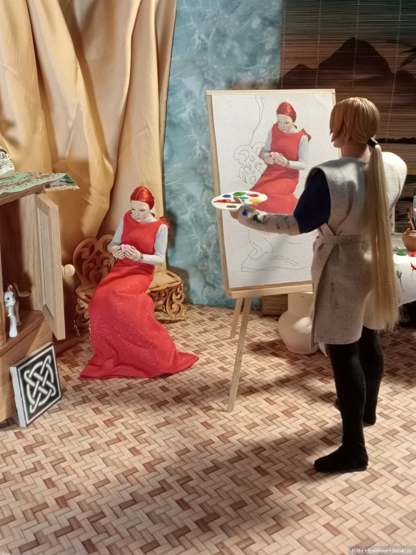 Крис, он же Финн, старший брат Мойры, воин, кузнец, художник (фото 8)