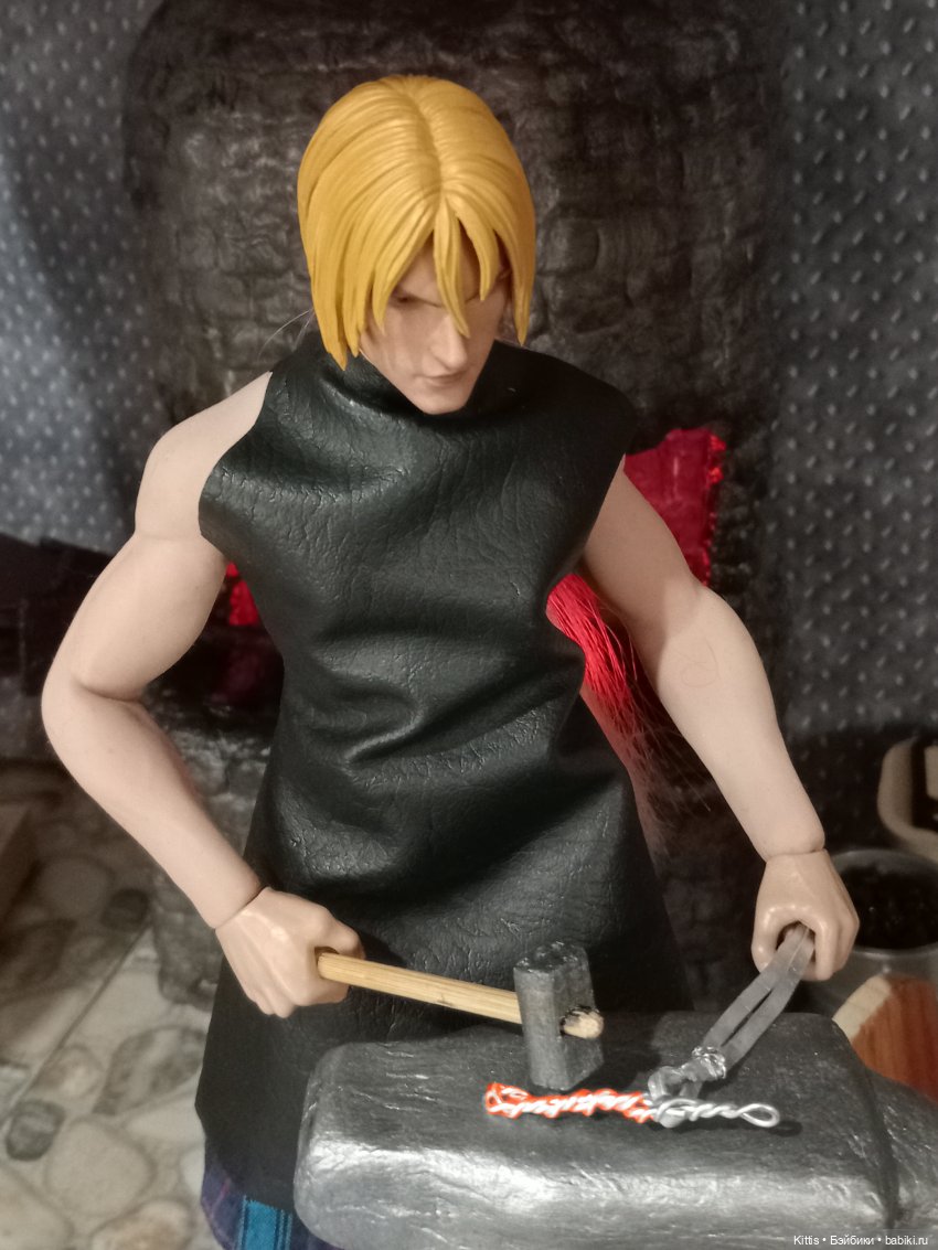 Крис, он же Финн, старший брат Мойры, воин, кузнец, художник (фото 6)