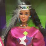 Native American Barbie.