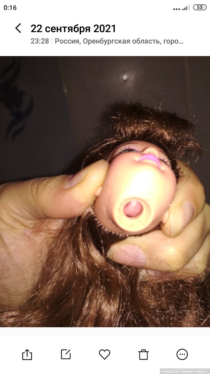 Ремонт шеи Скиппер, Барби (фото 2)