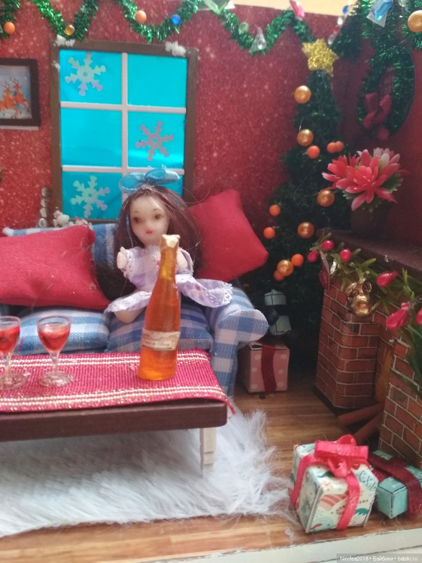 Румбокс новогодний — Румбоксы и кукольные интерьеры: фото