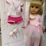 Куколка Ханна балет с двумя аутфитами #1 Готц /Gotz