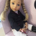 Куколка Анна наездница фирмы Готц #7