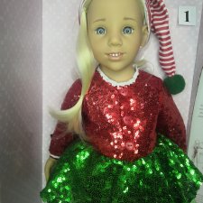 Куколка Анна с зубками #1 фирмы Готц