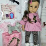 Куколка Ханна с котёнком фирмы Готц #1