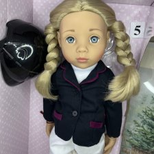 Куколка Анна наезднице фирмы Готц/gotz #5