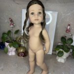 Куколка Ханна с собачкой нюд Готц Gotz