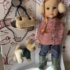 Полный аутфит Ханны с собачкой