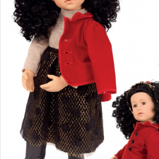 Куколка Шарлотта фирмы Готц рождественское издание