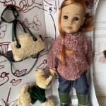 Куколка Ханна с собачкой фирмы Готц #5