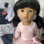 Куколка Азиатка фирмы Готц