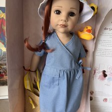 Куколка Ханна с уточкой фирмы Готц