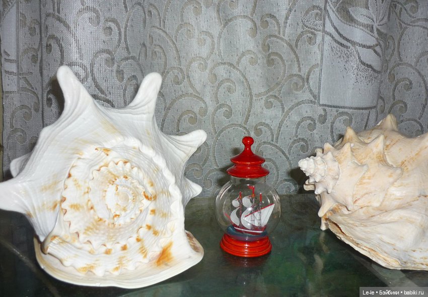 Кораблик в стеклянном шаре (фото 4)