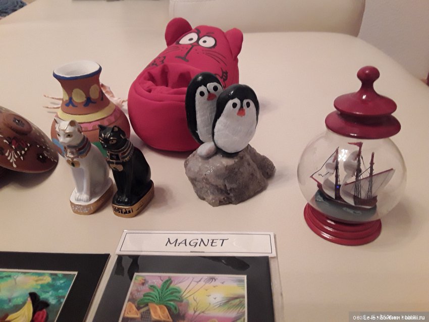 Кораблик в стеклянном шаре