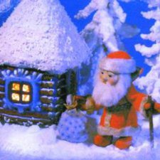 Открытки с куклами. Часть 3: Николай Поклад, новогодние открытки