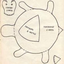 Альбом выкроек игрушек-самоделок