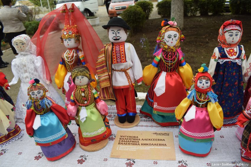 Куклы некрасовских казаков