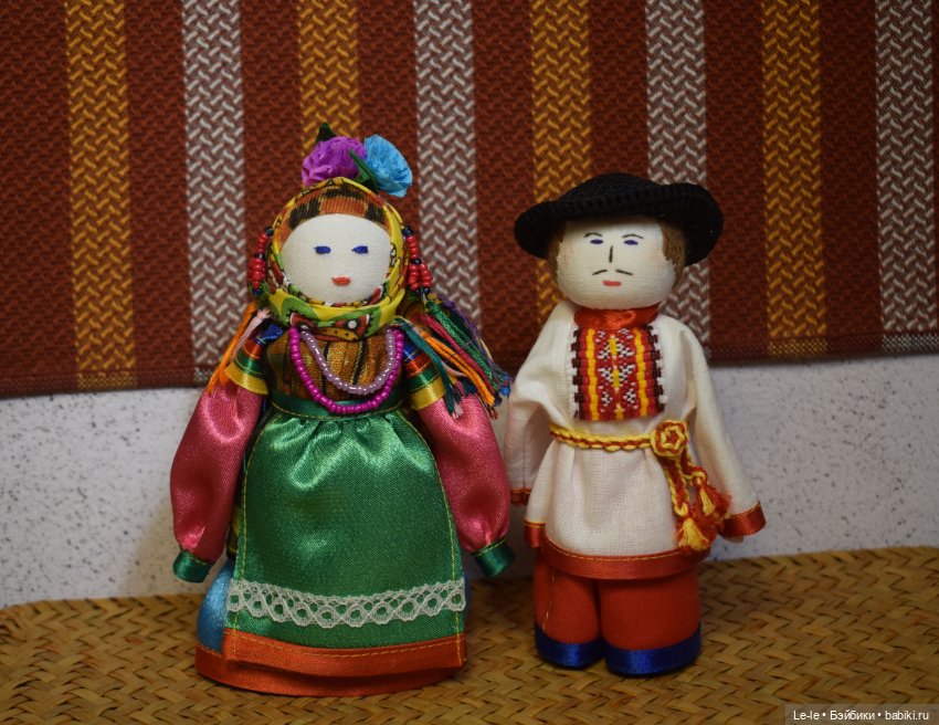 Куклы некрасовских казаков