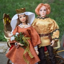 Выкройка средневекового женского костюма