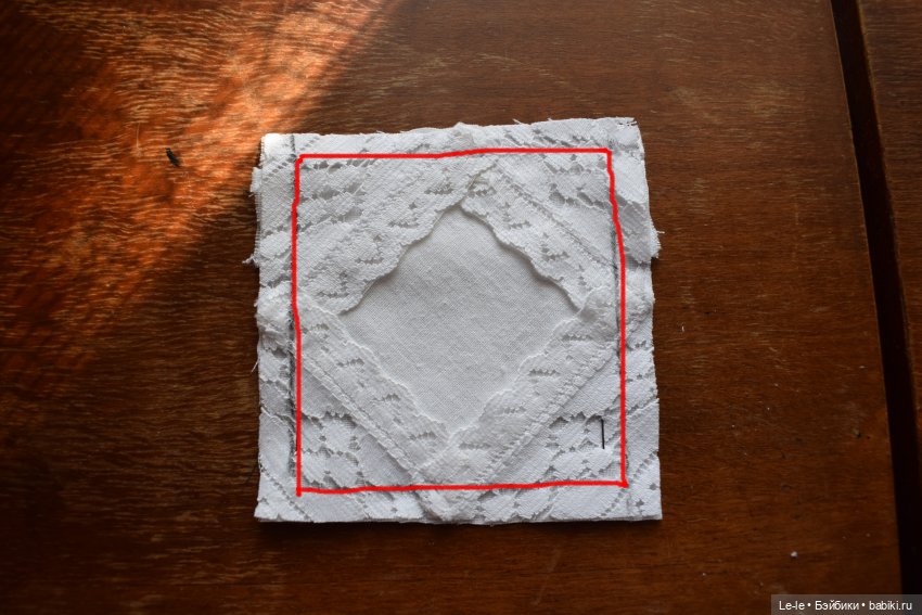 «Винтажная» наволочка, МК