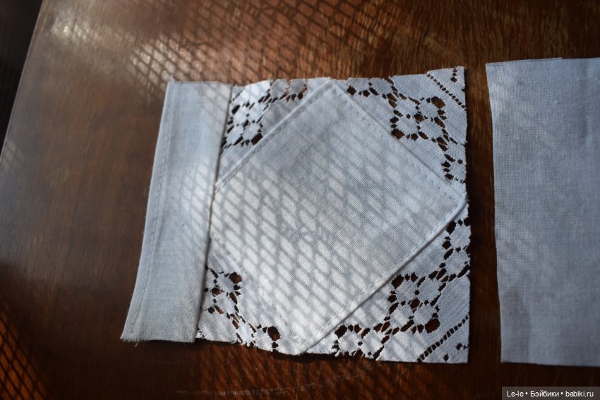 «Винтажная» наволочка, МК (фото 7)