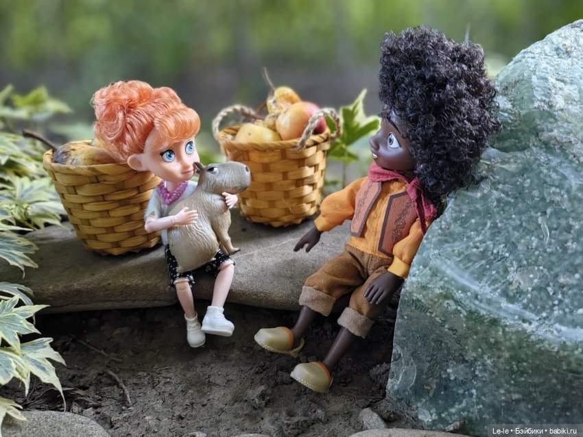 Новый друг, да какой — Куклы Disney Animators и Принцессы Диснея: Disney Store