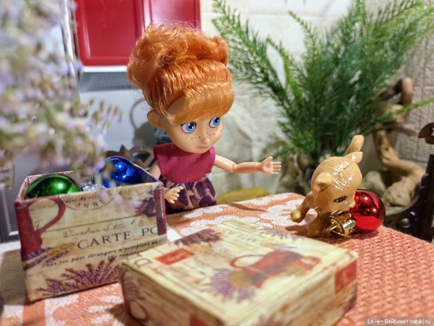 Первая семейная ёлка Нюрочки (фото 4)