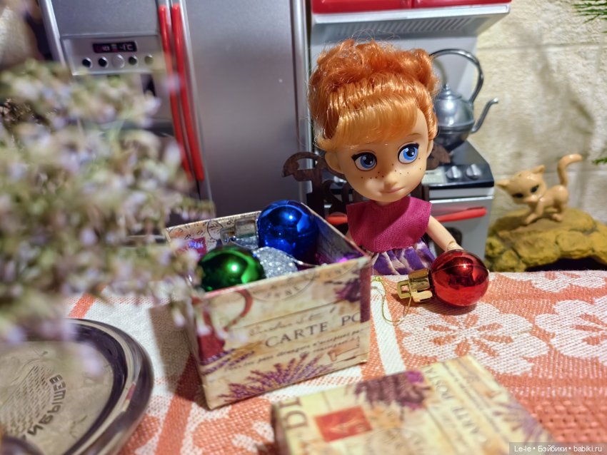 Первая семейная ёлка Нюрочки