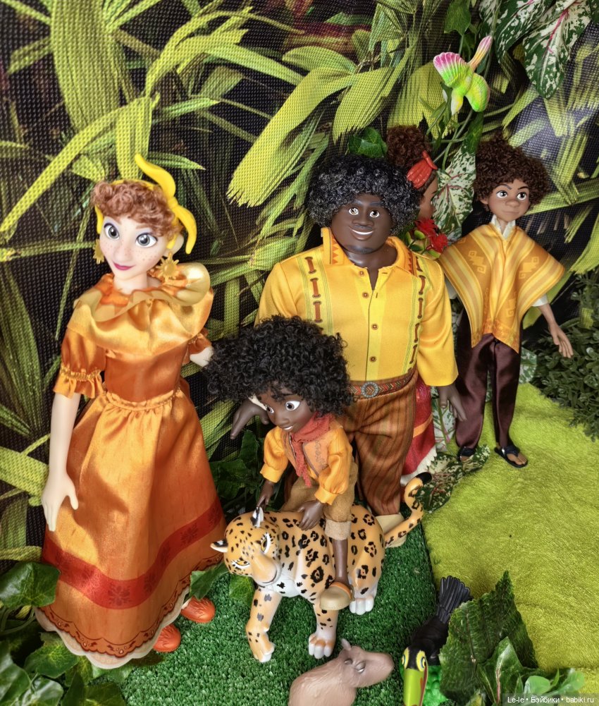 Семейство Мадригаль — Куклы Disney Animators и Принцессы Диснея: Disney Store (фото 4)