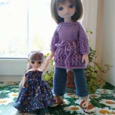 Новая жительница -малышка-баболишка. Знакомство и совместные фото Баболи и Ксяоми Монст