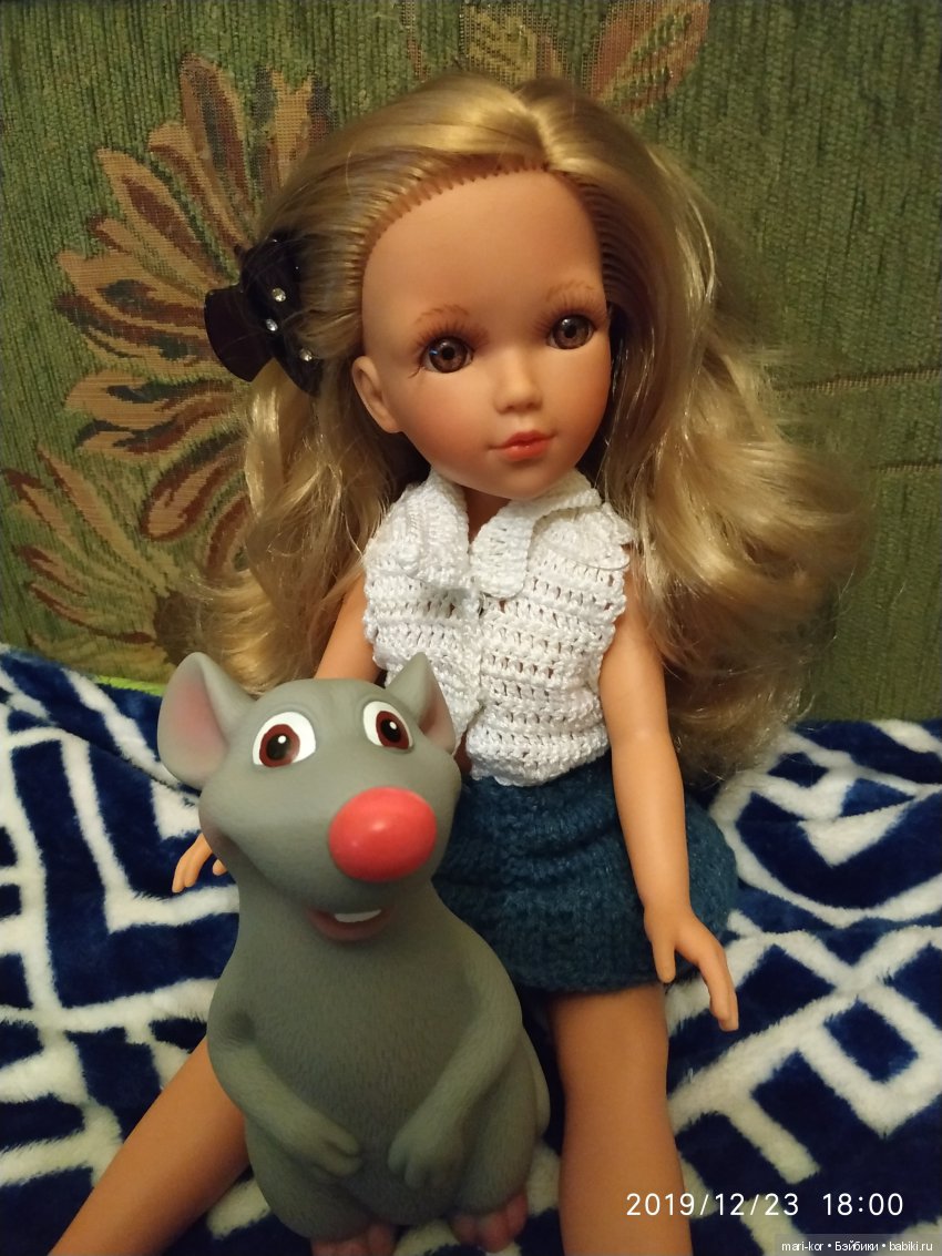 Моя маленькая Мари — Испанские куклы (разное): Vestida de Azul (фото 5)