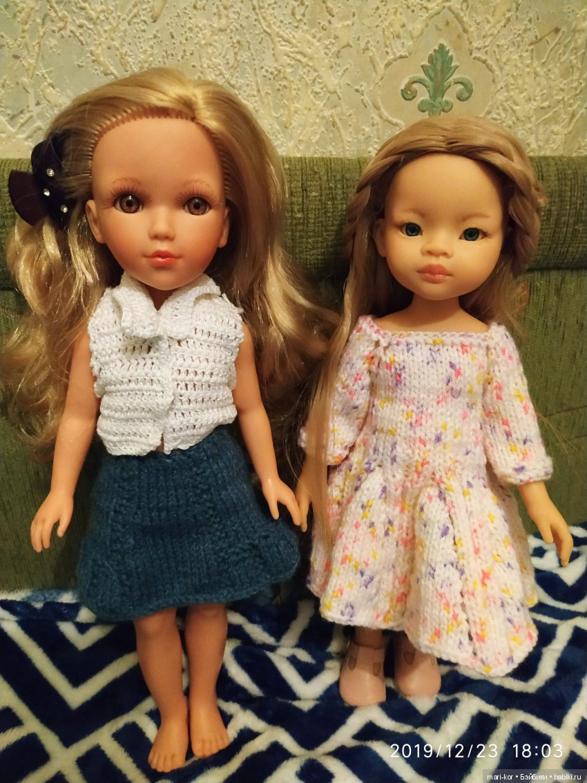 Моя маленькая Мари — Испанские куклы (разное): Vestida de Azul (фото 4)