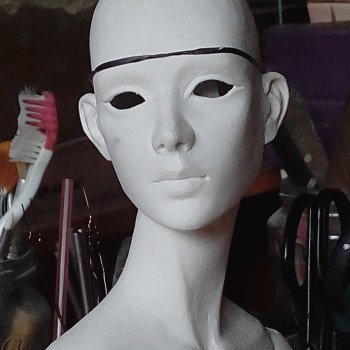 Кукла в процессе